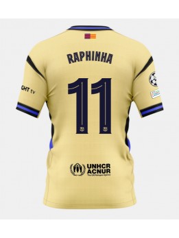 Barcelona Raphinha Belloli #11 Auswärtstrikot 2025-26 Kurzarm